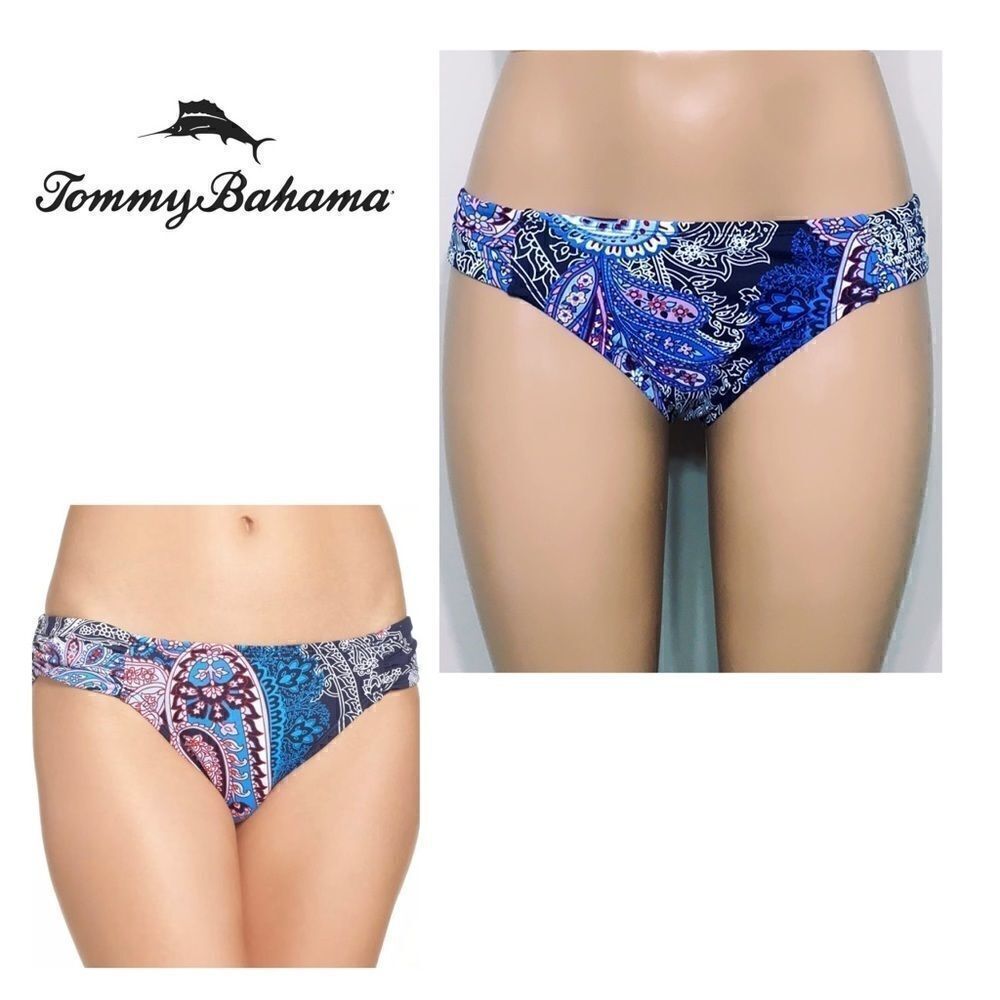 Tommy Bahama paisley bikini bottoms. NWT